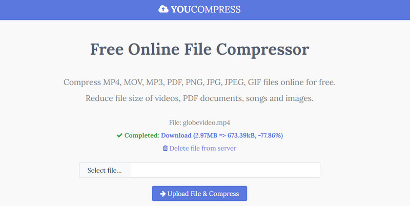 YouCompress 온라인