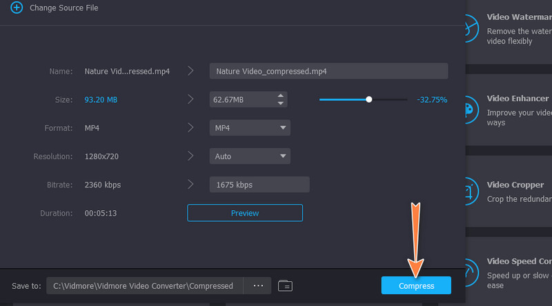 Comprimi file video