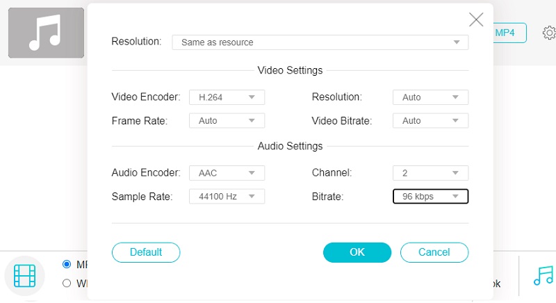 Edit MP4 dalam talian Vidmore