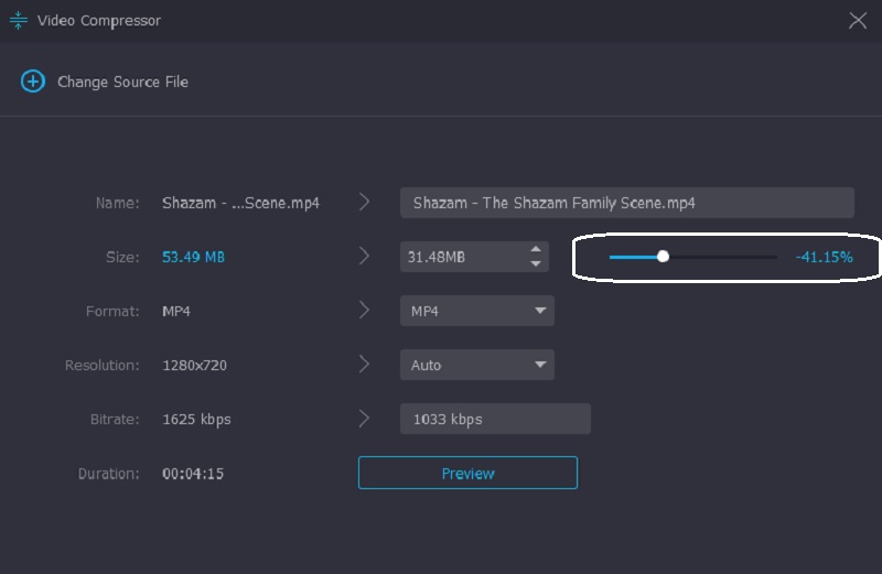 Navigate Setting Video Vidmore