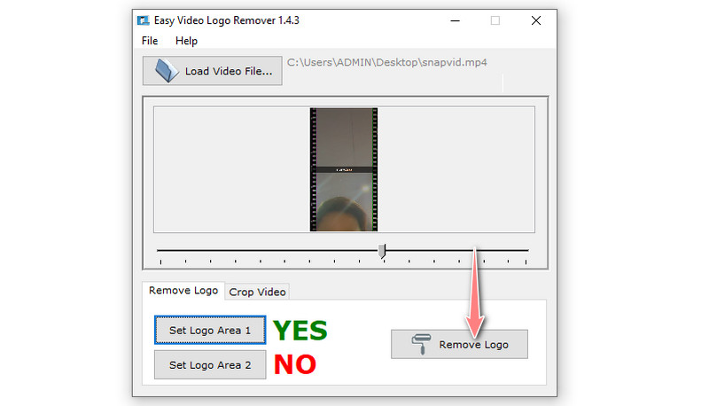 Video logo remover