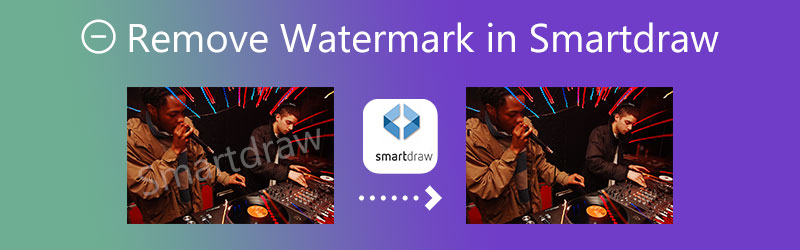 Watermerk verwijderen in Smartdraw