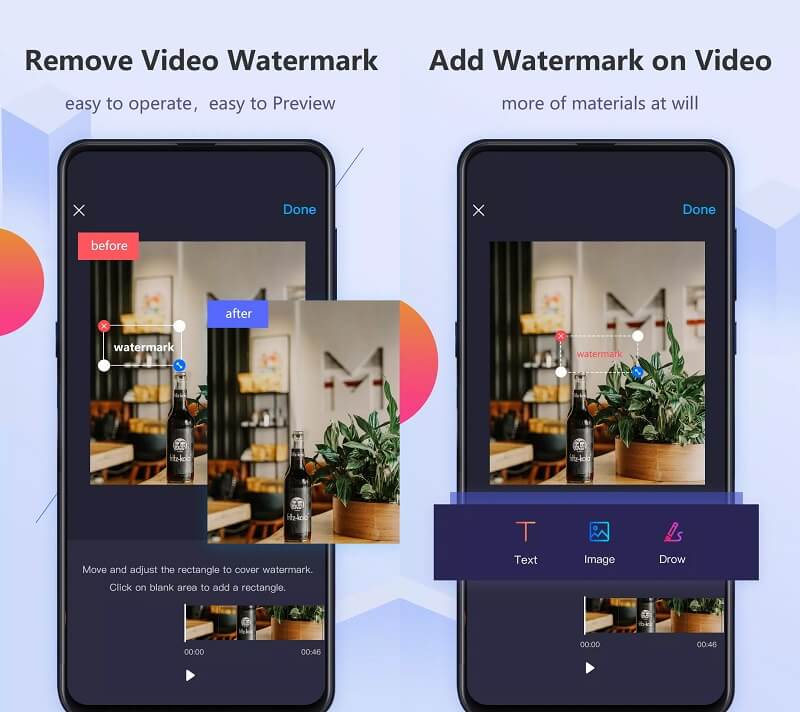 Watermerk Video Eraser Android verwijderen