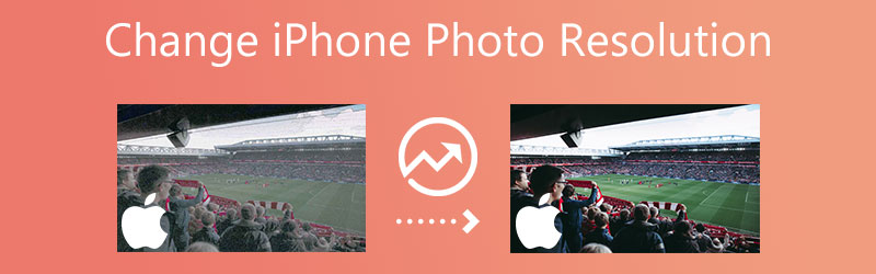 เปลี่ยนความละเอียดรูปภาพของ iPhone