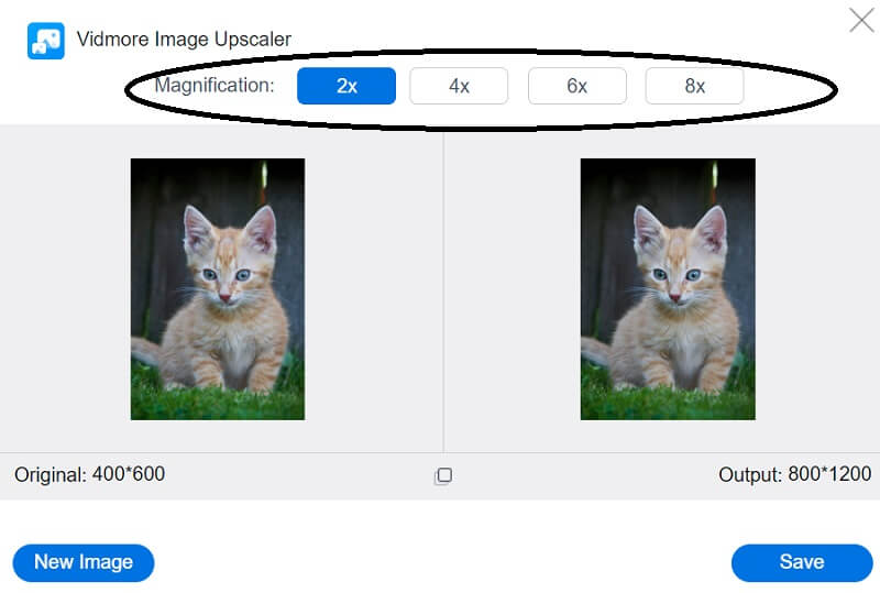 Aiseesoft image upscaler