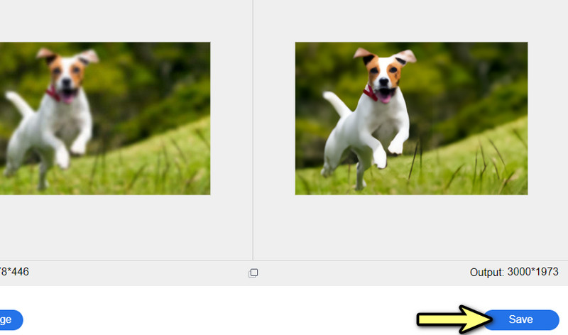 Save Upscaled Photos