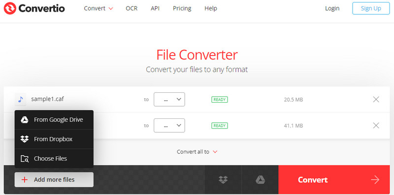 Convertio Audio Converter