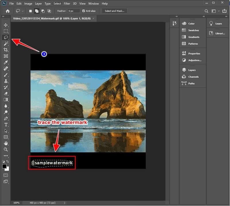 Как создать вотермарк в Photoshop