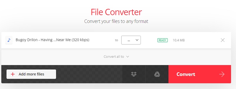 Convert WMV Convertio