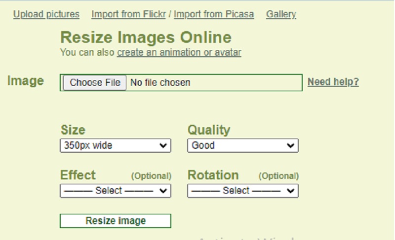 PicResize 替代圖片