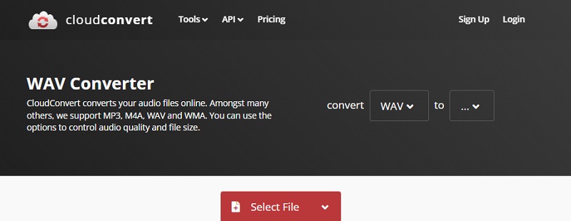 WAV till MXF CloudConvert