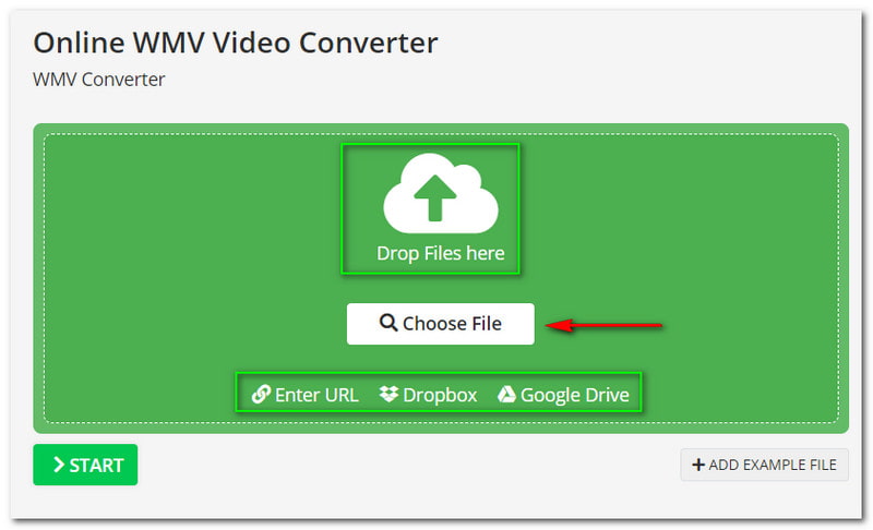 Convertor online FLAC în WMV Alegeți fișiere