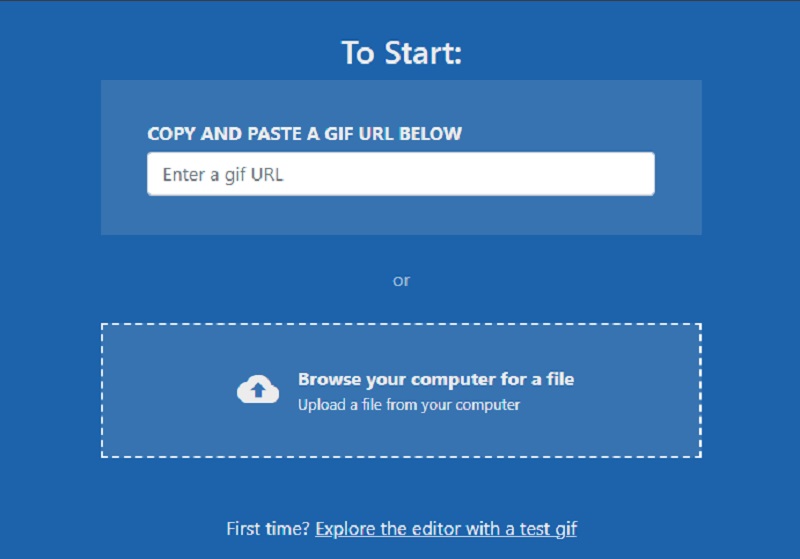 GIF-hastighet GIFntext