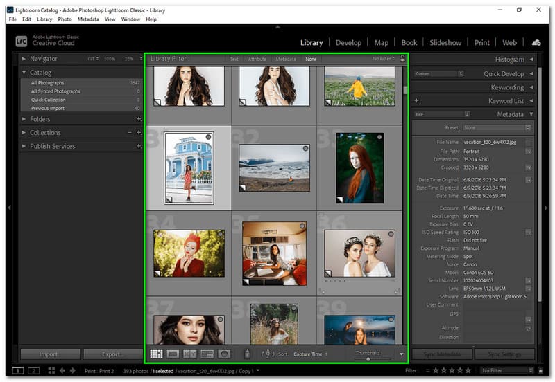 Make Images Větší lightroom Vyberte obrázek