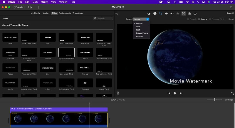 iMovie Mac