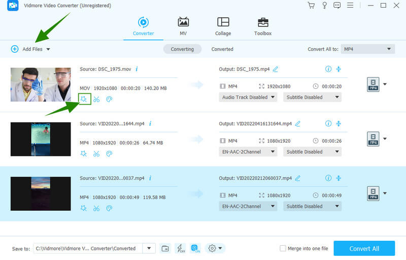 Vidmore Add Video Files