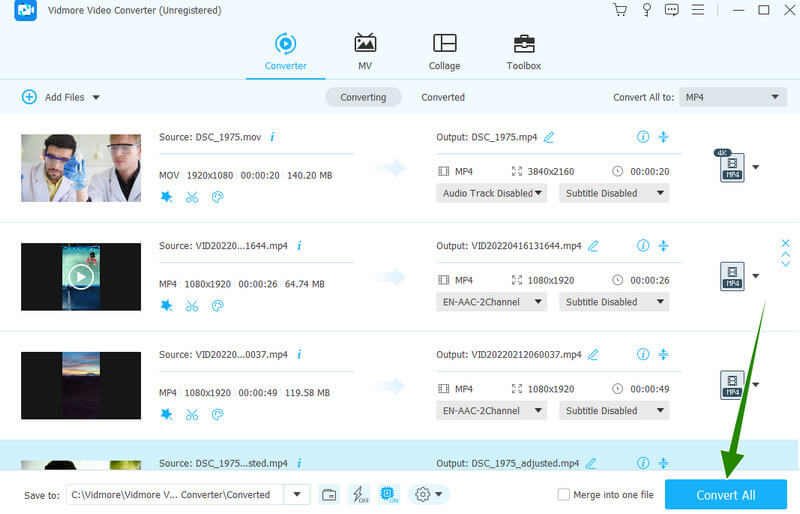 Vidmore Konversi File Video