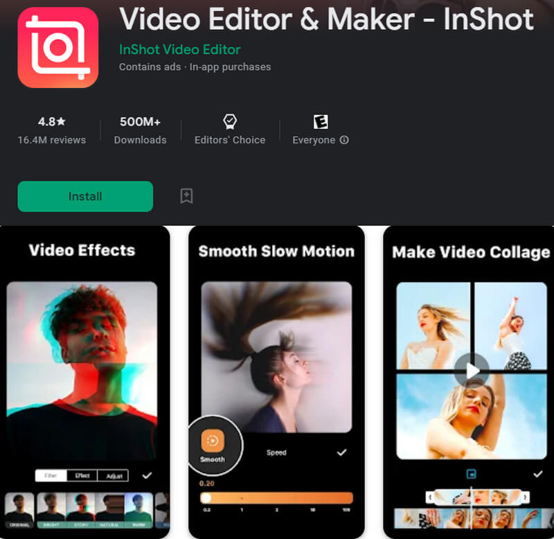 Editor video InShot