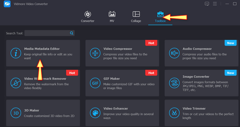 Start Metadata Editor