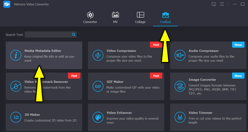 Select Metadata Editor