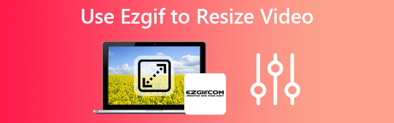 Use EZGIF para redimensionar o vídeo