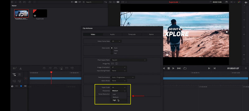 Davinci Resolve Video Enhancer