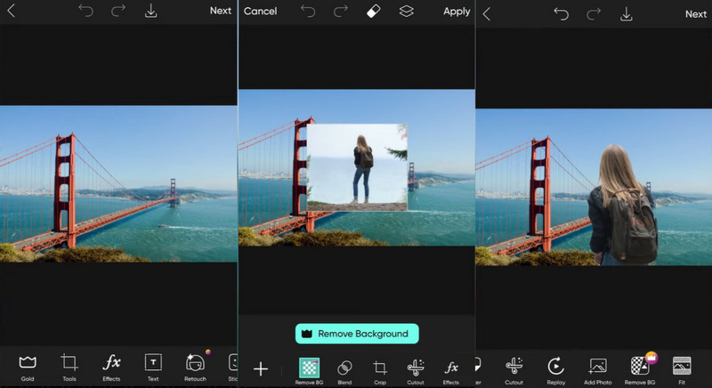 PicsArt Aggiungi persona alla foto