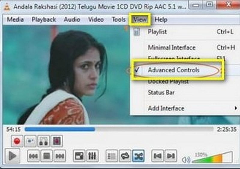 تغيير حجم MP4 Video VLC