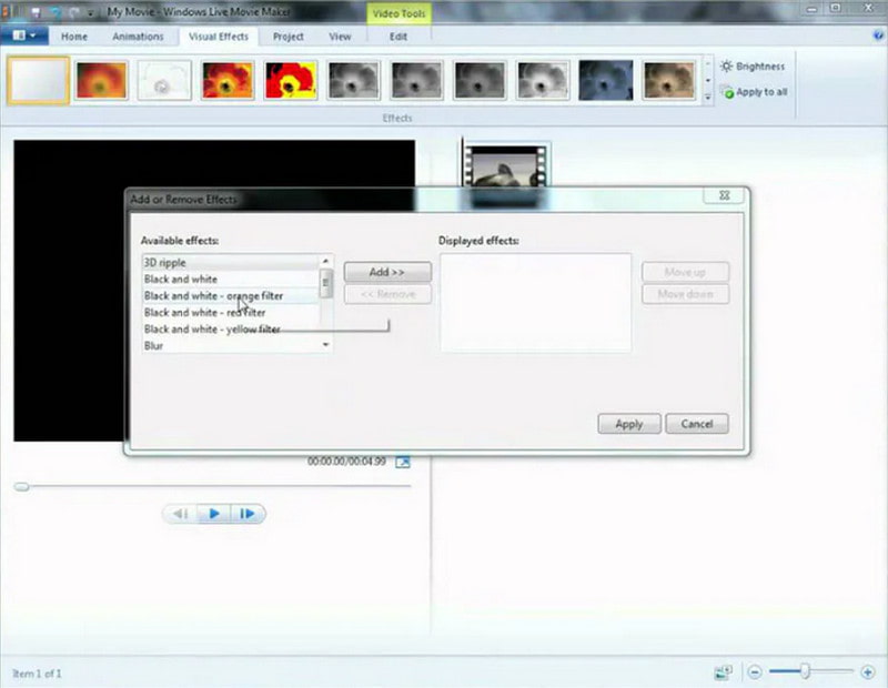 Video Blur Windows Movie Maker