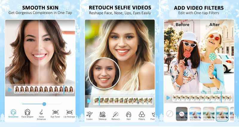 Aplikacja filtra wideo YouCam