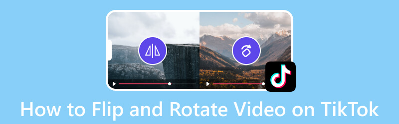 Flip Rotate Video pe TikTok