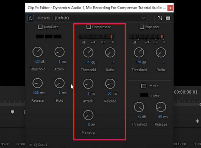 Cara Memampatkan Audio dalam Tayangan Perdana