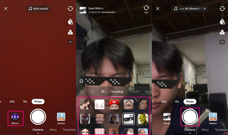 Cara Menggunakan Filter dan Efek di TikTok