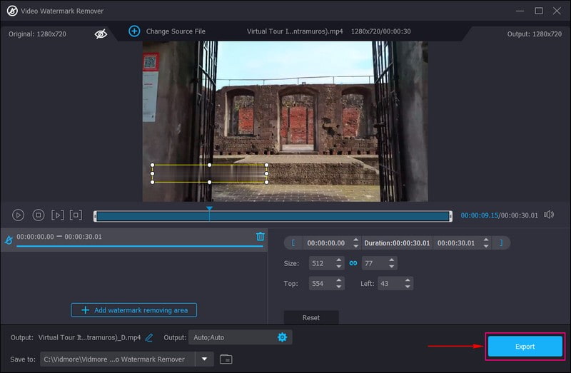 Export Mosaic Video