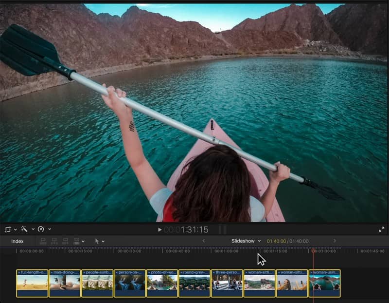 Final Cut Pro Een diavoorstelling maken op Windows en Mac