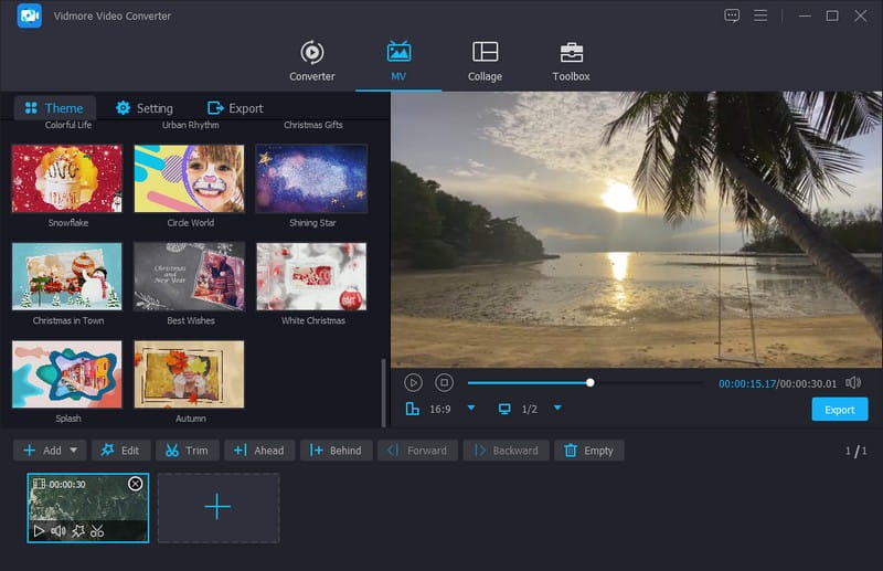 Vidmore Video Converter VN Video Editor