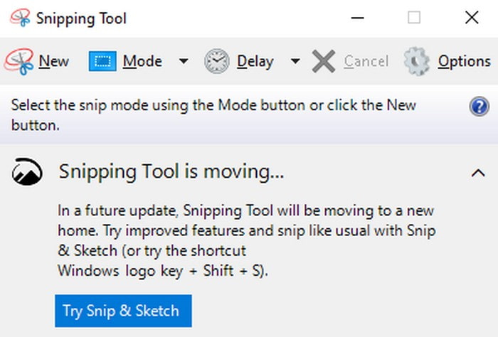 Jak používat nástroj Windows Snipping Tool