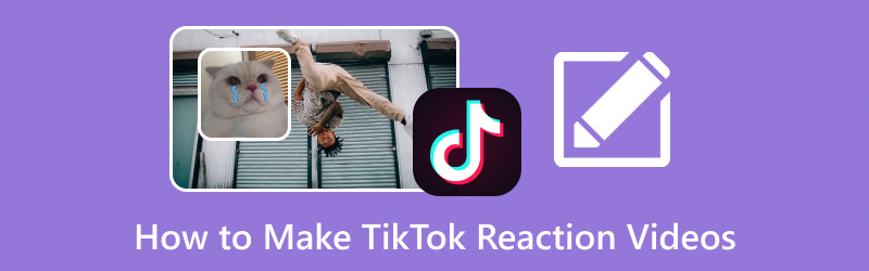 جعل مقاطع فيديو تفاعل TikTok