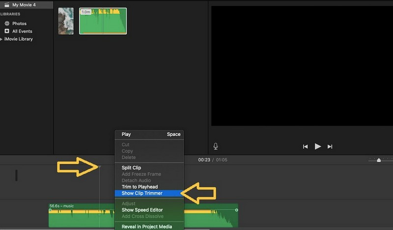 iMovie का उपयोग करके टिकटॉक के लिए ऑडियो कैसे ट्रिम करें