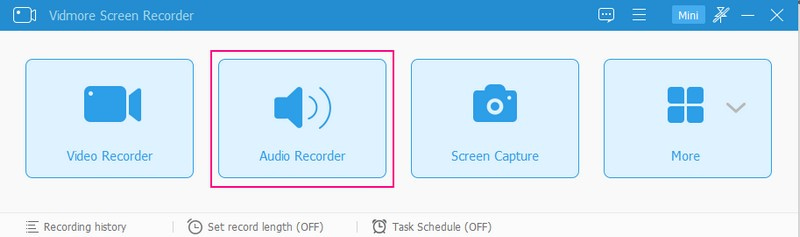 Vidmore Screen Recorder Vocaroo-alternatieven