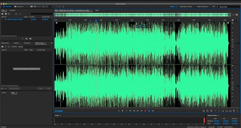 برنامج Adobe Premiere Pro Vocal Remover