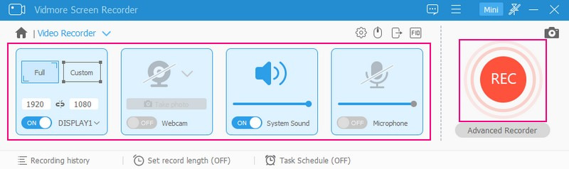 Configureer enkele opname-instellingen