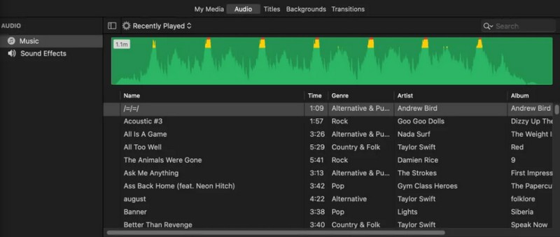 Bagaimana untuk Menambah Muzik ke iMovie daripada iTunes