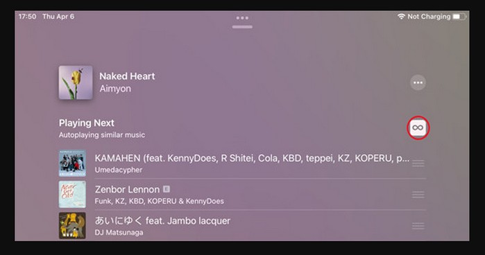 Isključite Apple Music Auto Play