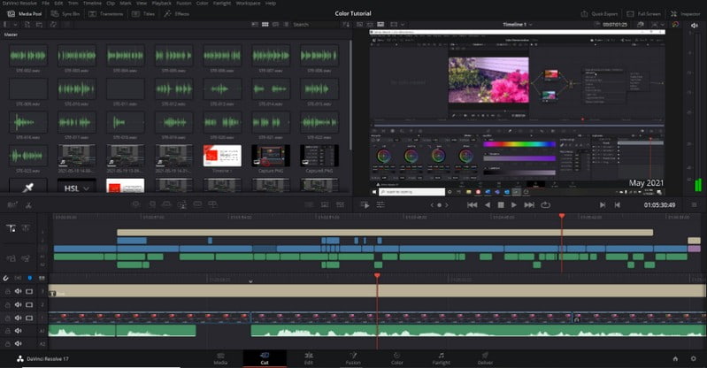 DaVinci Resolve Видеоредакторы с открытым исходным кодом для компьютеров