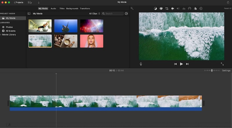 Penyunting Video iMovie Go Pro