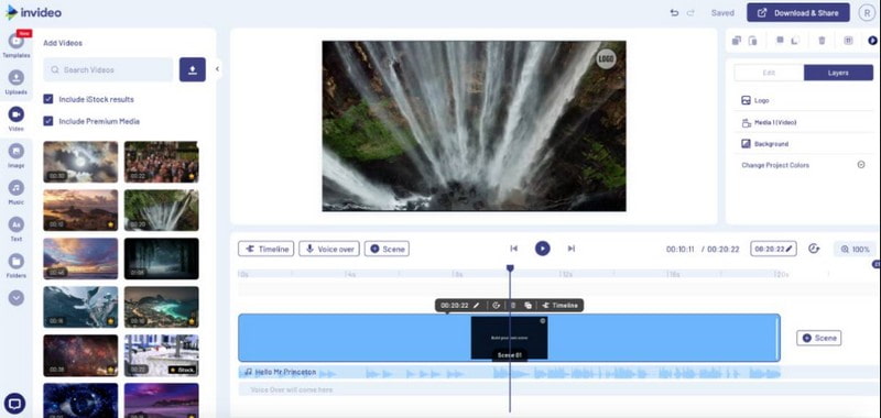 適合初學者的 InVideo 影片編輯軟體