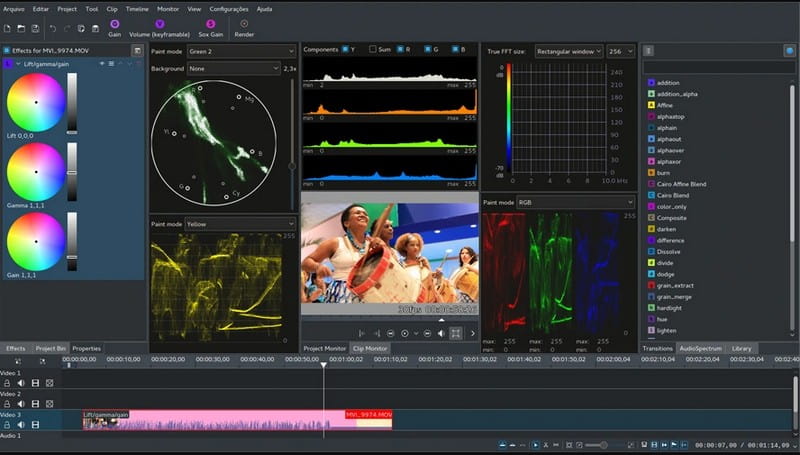 KDenLive Open Source videoredigeringsprogram til computere