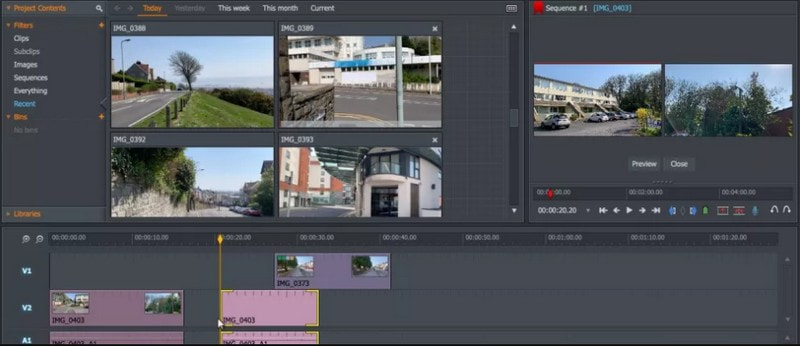 LightWorks Open Source Video Editors til computere