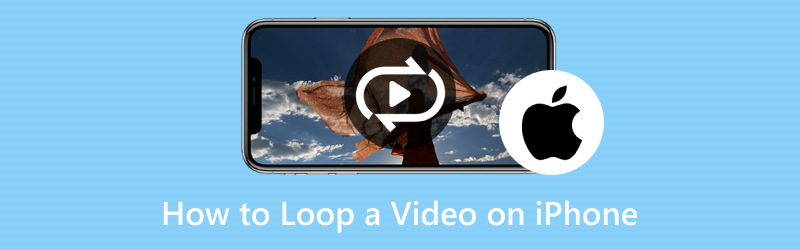 Loop en video på iPhone